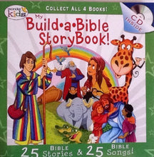 Load image into Gallery viewer, My Build A Bible Storybook With Bonus CD (Wonder Kids 25 Bible Stories)
