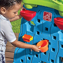 Load image into Gallery viewer, Step2 Waterfall Discovery Wall | Double-Sided Outdoor Water Play Set with 13-Pc Water Accessory Set
