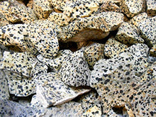 Load image into Gallery viewer, Rockhound&#39;s 1st Choice Rock Tumbler Gem Refill Kit -Mexico Dalmatian Jasper Rough- 8oz

