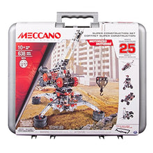Load image into Gallery viewer, Meccano Erector Super Construction 25 In 1 Building Set, 638 Parts, For Ages 10+, Steam Education To

