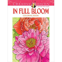 Dover DOV-4535 Creative Haven in Full Bloom Publications Color Book