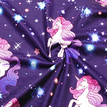 Load image into Gallery viewer, Star Unicorn Swing Dresses Matching Doll&amp;Girls Long Sleeve Birthday Gifts 4t 5t
