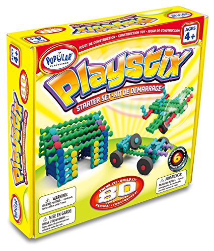Popular Playthings Playstix Starter Set (80-Piece)