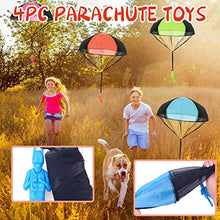 Load image into Gallery viewer, MAMaiuh Soldier Parachute Toy,Children&#39;s Educational Hand Throwing,Children&#39;s Flying Toys, Parachute Figures Hand Throw Soldiers Play Flying Outdoor Toys for Girls or Boys (A, 4PC)
