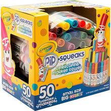 Load image into Gallery viewer, Crayola Pip Squeaks Marker Set, 50 Washable Markers, Gift for Kids
