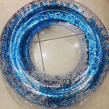Load image into Gallery viewer, BESPORTBLE Swimming Ring, 1PC PVC Creative Sequin Inflatable Swim Ring Thickened Floating Row for Pool Lake Beach Adults Children Summer ( 90 Mixed Sequin )
