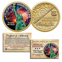 Load image into Gallery viewer, Independence Day July 4th - 2018 1st Release American Innovation $1 Dollar Coin
