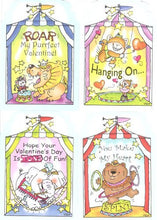 Load image into Gallery viewer, Lil&#39; Pickle Kids Circus Valentine Card Assortment, 20 Pack
