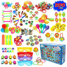Load image into Gallery viewer, Party Faves 200PC Party Favors for Kids Goodie Bags Birthday Carnival Prizes Classroom Pinata Stuffers Goodie Bag Fillers Treasure Box Toys
