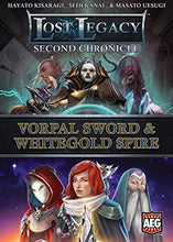 Load image into Gallery viewer, AEG Lost Legacy Second Chronicle Vorpal Sword and White Gold Spire Board Game
