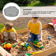 Load image into Gallery viewer, Hemoton 1 Pc Sandbox Cover Hexagon, Oxford Sandpit Pool Cover, Hexagon Sandbox Protection Cover Square Protection Beach Canopy, Sandpit Pool Cover for Outdoor Garden
