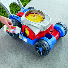 Load image into Gallery viewer, Fisher-Price Bubble Mower, Push-Along Toy Lawnmower That Blows Bubbles for Walking Toddlers Ages 2-5 Years
