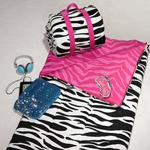 Load image into Gallery viewer, 3C4G Reversible Sleeping Bag, Zebra-Licious
