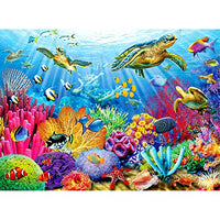 Ravensburger Tropical Waters 500 Piece Jigsaw Puzzle for Adults - Every Piece is Unique, Softclick Technology Means Pieces Fit Together Perfectly