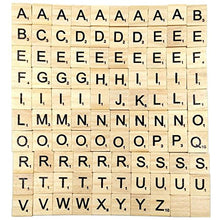 Load image into Gallery viewer, Sunnyglade 1000PCS Wood Letter Tiles/Wooden Scrabble Tiles A-Z Capital Letters for Crafts, Pendants, Spelling (1000PCS)
