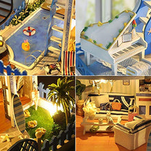 Load image into Gallery viewer, SOSAWEI DIY Dollhouse Wooden Mini Handmade Kit for Girls Cabin Fairy Tale Home Decoration House,Creative Birthday/Christmas.
