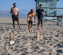 Load image into Gallery viewer, Yard Games Kubb Premium Size Outdoor Tossing Game with Carrying Case, Instructions, and Boundary Markers
