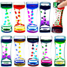 Load image into Gallery viewer, OCTTN Liquid Motion Bubbler Timer Desktop Toy, 10 Pack Mix Bubblers Timer for Sensory Play Toys for Activity, Relaxing, Anxiety, Autism, ADHD Office Home
