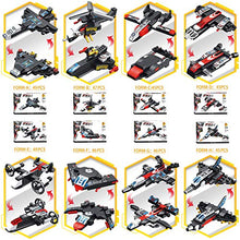 Load image into Gallery viewer, Interight STEM Building Toys, 744 PCS Robot Building Block for 6-8-10 Year Old Boys, Creative Bricks Kits for 8 Small Fighter and a Big Robot or UFO Fighter, Best Gifts for Kids&#39; Parent-Child Game
