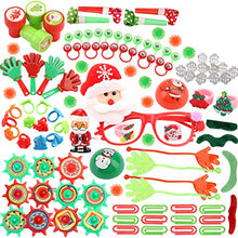 Load image into Gallery viewer, TomaiBaby 100pcs Kids Christmas Toys Christmas Wind Up Toys Christmas Party Glasses Christmas Stocking Stuffers Christmas Party Favors
