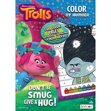 Load image into Gallery viewer, Bendon Trolls Color-by Activity Book Cards (48 Page)
