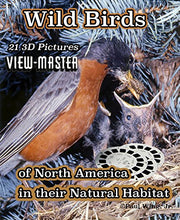Load image into Gallery viewer, Wild Birds of North America - Classic Viewmaster 3 Reels 21 3D Images
