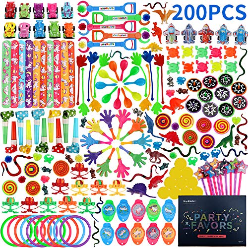 Amy&Benton 200PCS Little Toys for Kids School Prizes for Kids Toys Bulk Party Favors Gifts Treasure Box Toys