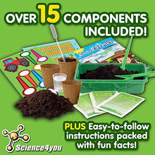 Load image into Gallery viewer, Science4you - Little Farmer Science Kit -- 12 Eco-Experiments About Planting and Crops -- Fun, Education Activity for Kids Ages 4+
