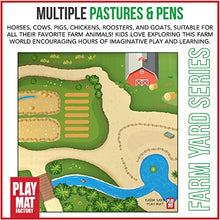 Load image into Gallery viewer, Farm Play Mat for Farm Toys | Foldable Solution |Large Size 57 x 57 | Farm Animals | Tractor Play| Activity Mat | by Play Mat Factory
