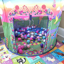 Load image into Gallery viewer, Playz 50 Mini Ball Pit Balls - Princess Edition - Soft, Plastic Mini Play Balls - Small, No Sharp Edges, Non Toxic, Phthalate &amp; BPA Free
