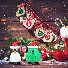 Load image into Gallery viewer, NUOBESTY 2 Pcs Christmas Wind Up Toy Xmas Tree Penguin Holiday Party Favors Jumping Novelty Toys Children Festival Toys Kids Gift Decorative Props
