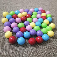 Load image into Gallery viewer, Hotusi 60 Pcs Chinese Checkers Marbles Balls in 6 Colors,14mm Game Replacement Marbles Balls for Marble Run, Marbles Game
