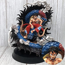 Load image into Gallery viewer, MADG One Piece LuffyKaido Wano Country Coke Luffy Dragon Scene Super Large Figure Model Statue Decoration
