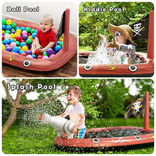 Load image into Gallery viewer, Jasonwell Foldable Dog Pet Bath Pool Collapsible Dog Pet Pool Inflatable Kiddie Pool Sprinkler - Splash Pad for Kids Toddler Pool Outside
