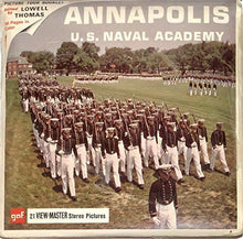 Load image into Gallery viewer, Annapolis U.S. Naval Academy Maryland 3d View-Master 3 Reel Packet
