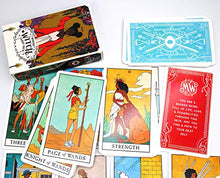 Load image into Gallery viewer, ?? Modern Witch Tarot Card Set, Divination Prediction Tarot Cards, Cards That Promote Spiritual Growth, The Best Gift for Tarot Lovers, Including Tarot Card Cloth and Storage Bag
