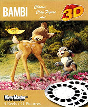 Load image into Gallery viewer, Bambie - Clay Figurine - ViewMaster - 3 Reels 21 3D Images

