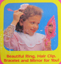 Load image into Gallery viewer, Costume Ball BARBIE VANITY &amp; THRONE Playset w DIORAMA &amp; MORE! (1990 Arco Toys, Mattel)
