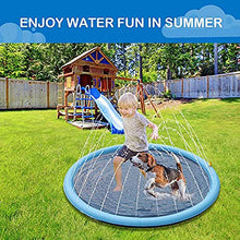 Load image into Gallery viewer, N\C Summer Dog Toys, Splashing Sprinkler Pads, Padded Pet Pools for Dogs, Interactive Outdoor Play Pads
