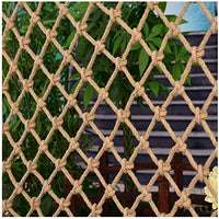 RZM Child Safety Net Stair Balcony Railing Playground Protection Netting Interior Decoration Treehouse Swing Fence Netting Plants Climbing Ruck Trailer Cargo Net (Size : 11m(33ft))