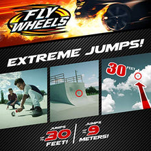Load image into Gallery viewer, Fly Wheels Launcher + 2 Moto Wheels - Rip it up to 200 Scale MPH, Fast Speed, Amazing Stunts &amp; Jumps up to 30 Feet All Terrain Action: Dirt, Mud, Water, Snow- One of The Hottest Wheels Around
