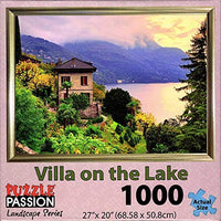Puzzle Passion - Villa On the Lake - 1000 Piece Jigsaw Puzzle