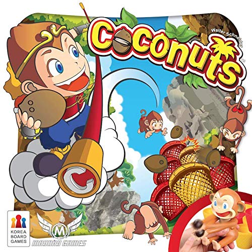 Mayday Games Coconuts 2-4 Player Dexterity Game