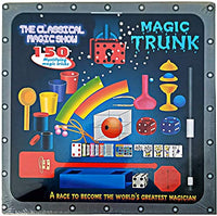 Billion Deals Magic Trunk - The Classical Magic Show, Multi Color - 150 Magic Tricks, Gift for Christmas