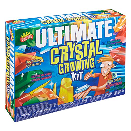 Scientific Explorer Ultimate Crystal Growing Kids Science Experiment Kit