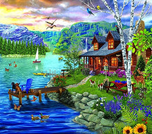 Load image into Gallery viewer, SUNSOUT INC Peaceful Summer 300 pc Jigsaw Puzzle
