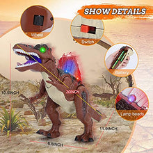 Load image into Gallery viewer, R/C Spinosaurus Dinosaur , Big Action Figure, Walking Robot. (Brown)
