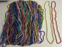 Load image into Gallery viewer, Little Nest 250 Mardi GRAS Beads Necklaces Motorcycle Bike Rally Throw Bead Birthday Party
