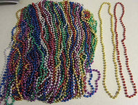 Little Nest 250 Mardi GRAS Beads Necklaces Motorcycle Bike Rally Throw Bead Birthday Party