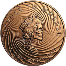 Load image into Gallery viewer, 2017 Mini Mintage 1 oz .999 Pure Copper Round/Challenge Coin (#13 Democide)
